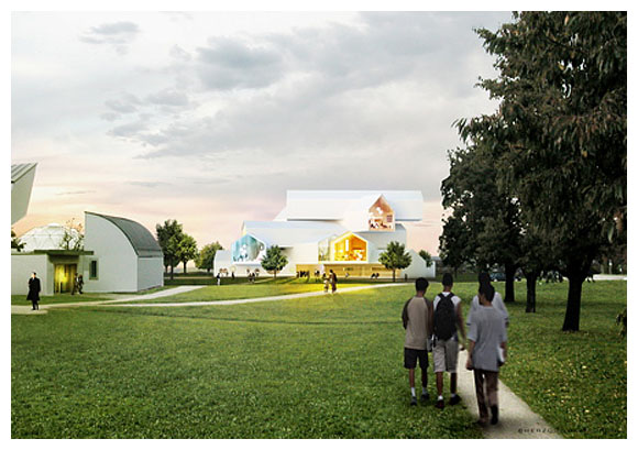 VitraHaus 電腦模擬圖