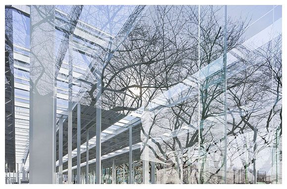 望著她，你簡直弄不清自己在裡面還是外頭 神奈川工科大學KAIT工房／石上純也 Junya Ishigami