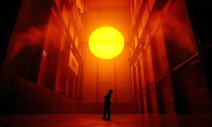 Olafur Eliasson,《天氣計畫》,泰特現代美術館