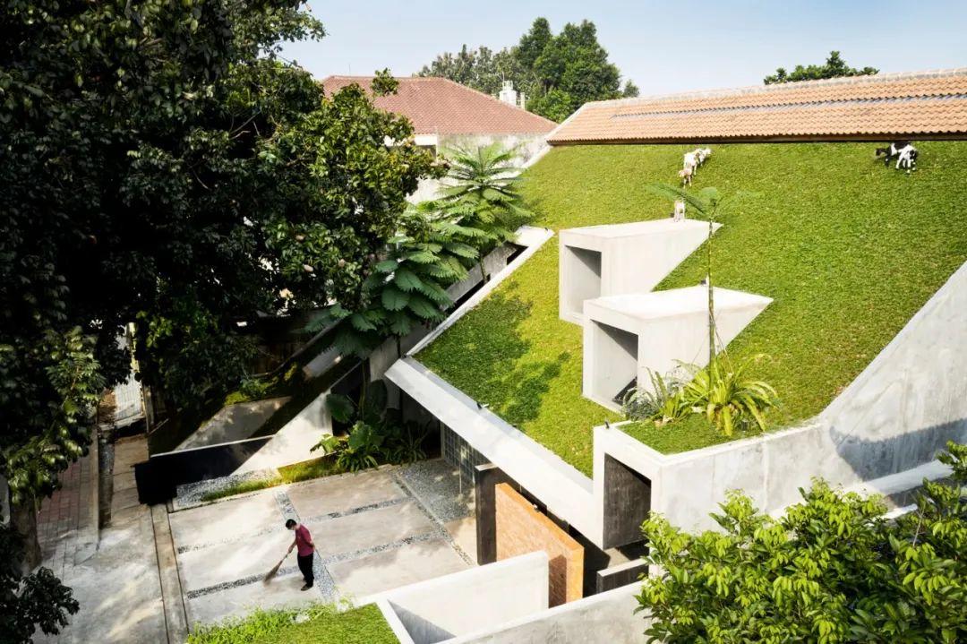 indonesia green architecture 印尼RAD+ar企業總部 綠建築