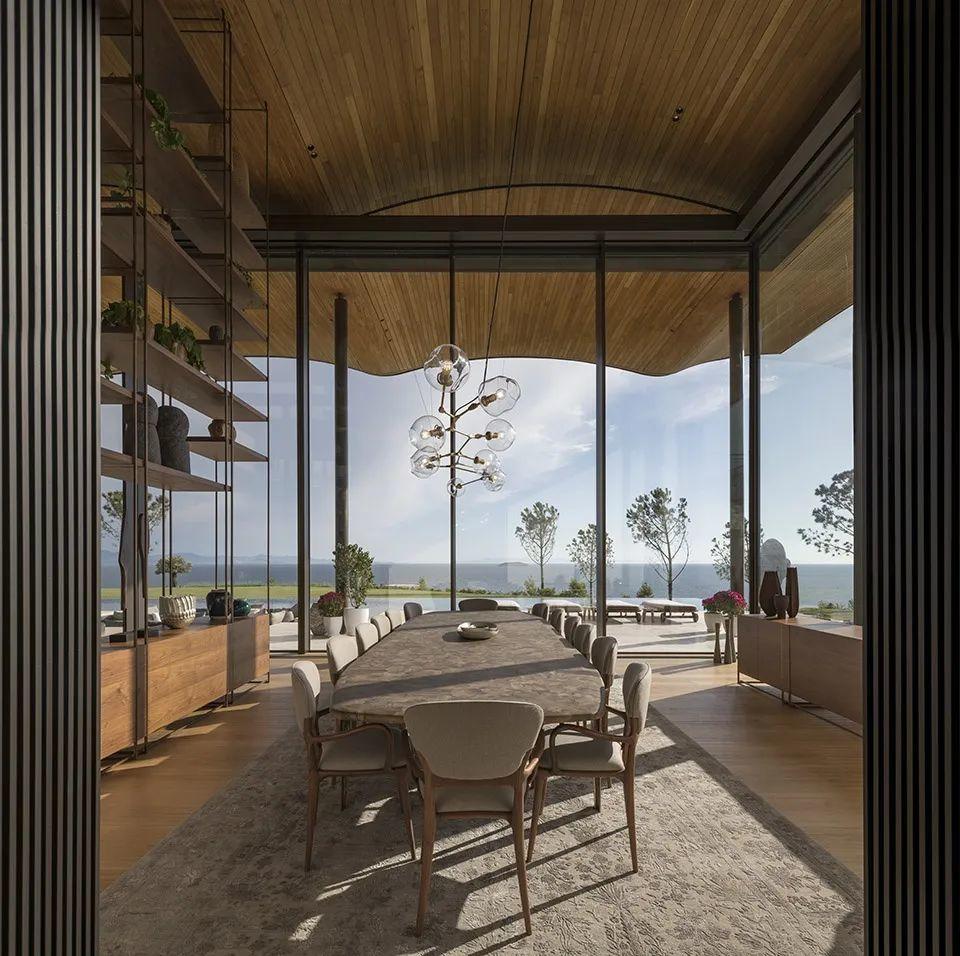 土耳其愛琴海畔別墅Aegean Sea Turkey Dolunay Villa／Norman Foster + Partners