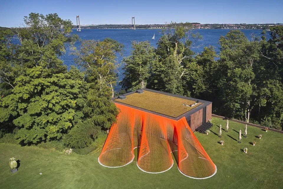 鳥瞰 Together Apart Middelfart 丹麥空間裝置藝術 Denmark Together Apart Installations／Behin Ha