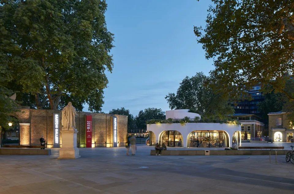 London Duke of York Square Restaurant 倫敦約克公爵廣場Vardo餐廳／NEX Architecture