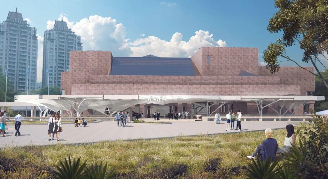 高雄市立美術館外觀改造規劃設計競圖／Oyler Wu Collaborative + 賴人碩建築師事務所