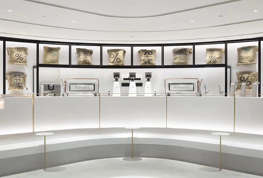 階梯座位,% Arabica咖啡館科威特品牌店/佐藤大 nendo
