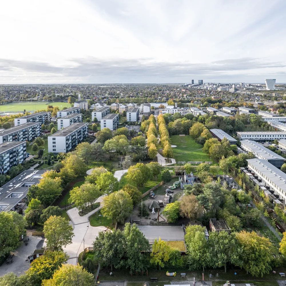 空拍哥本哈根口袋公園 Remiseparken/BOGL Landscape Architects