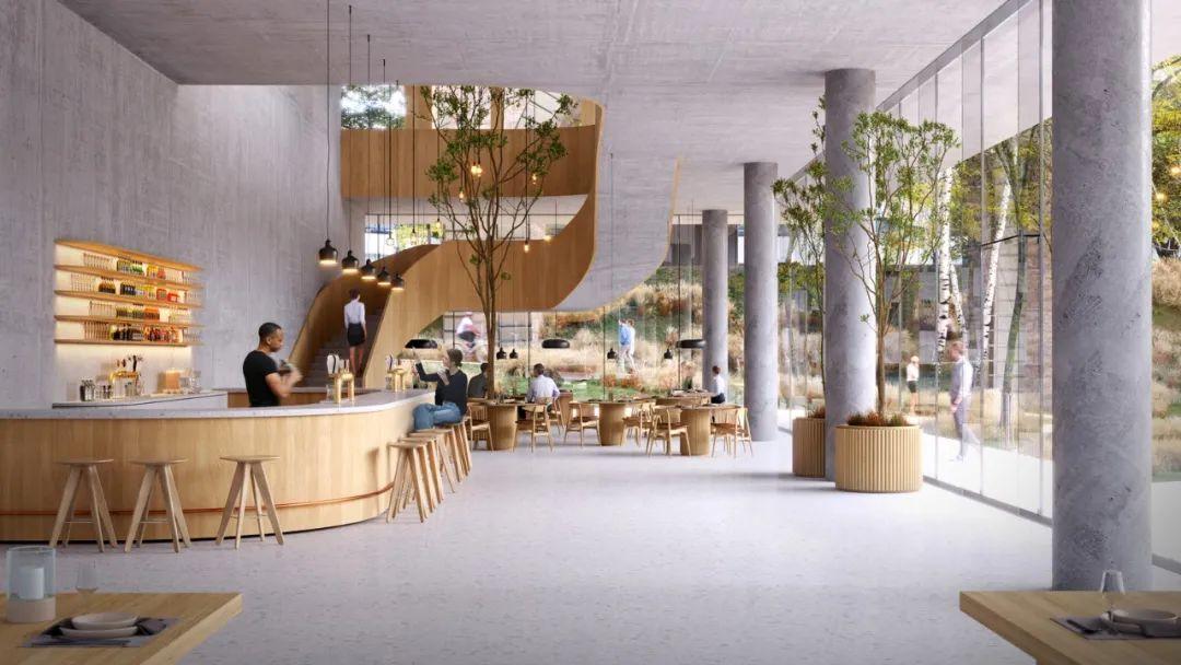 酒吧,Tilia綜合大樓/3XN+IttenBrechbühl