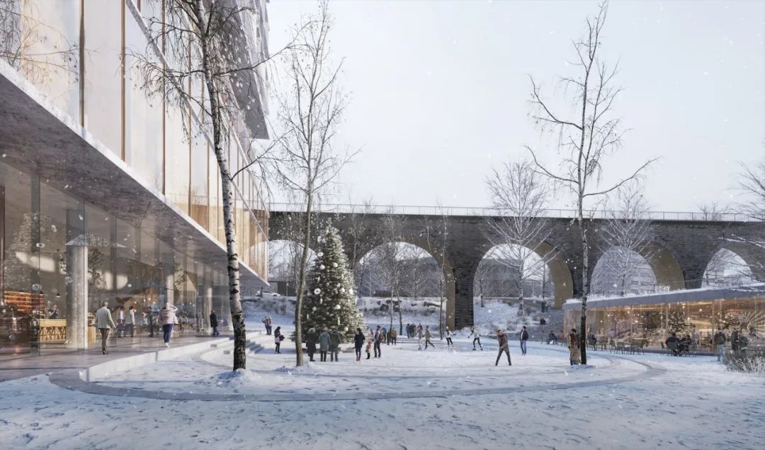 公共空間,Tilia綜合大樓/3XN+IttenBrechbühl