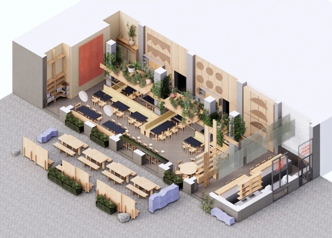 米其林三星餐廳noma新品牌,POPL餐廳/Spacon & X