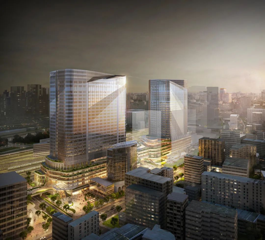 TOD東京品川門戶規劃/Pickard Chilton