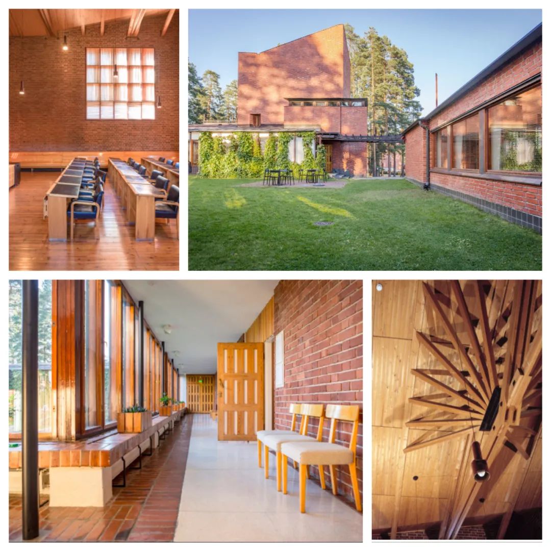 賽禹納察羅市政廳(Säynätsalo Town Hall) Photo: Visit Alvar Aalto