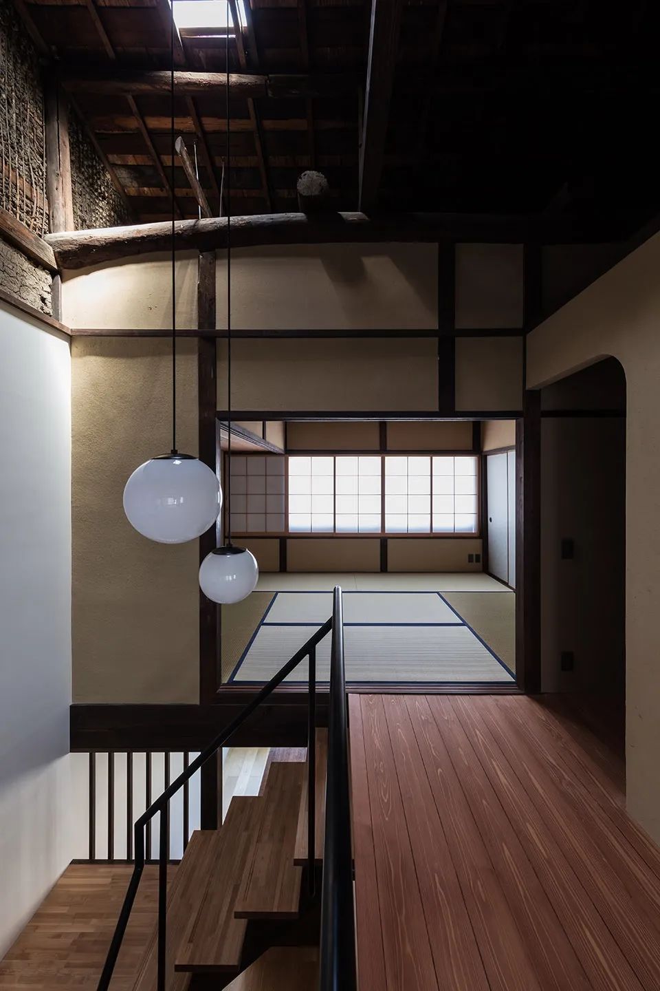 可以容納兩張單人床的二層客臥 京都系列假日居所Kyoto Maana Kamo／Maana Homes