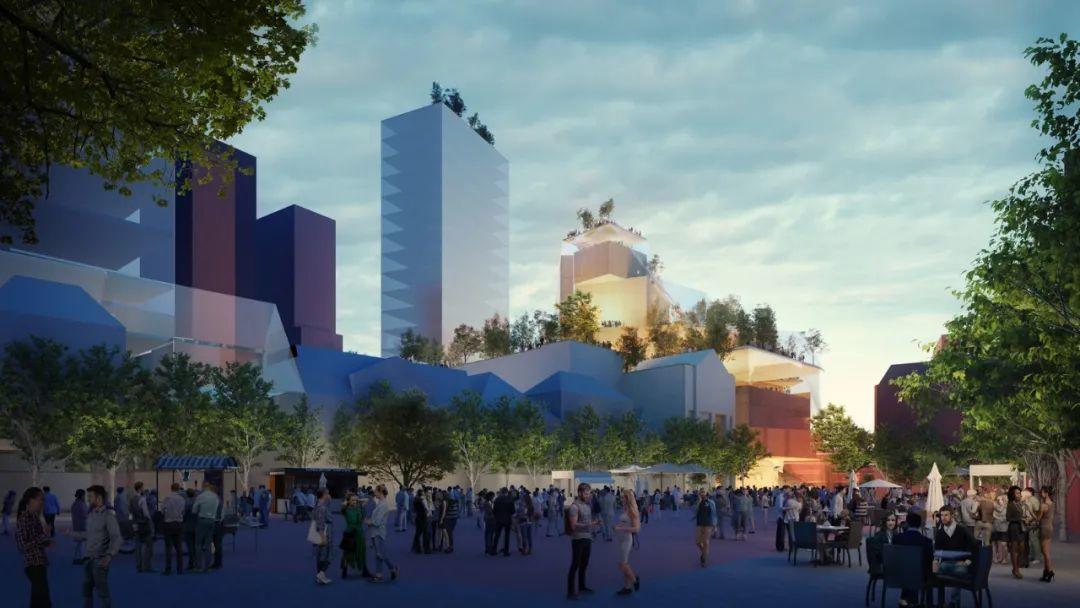 效果圖,荷蘭Heuvel購物中心改造/MVRDV