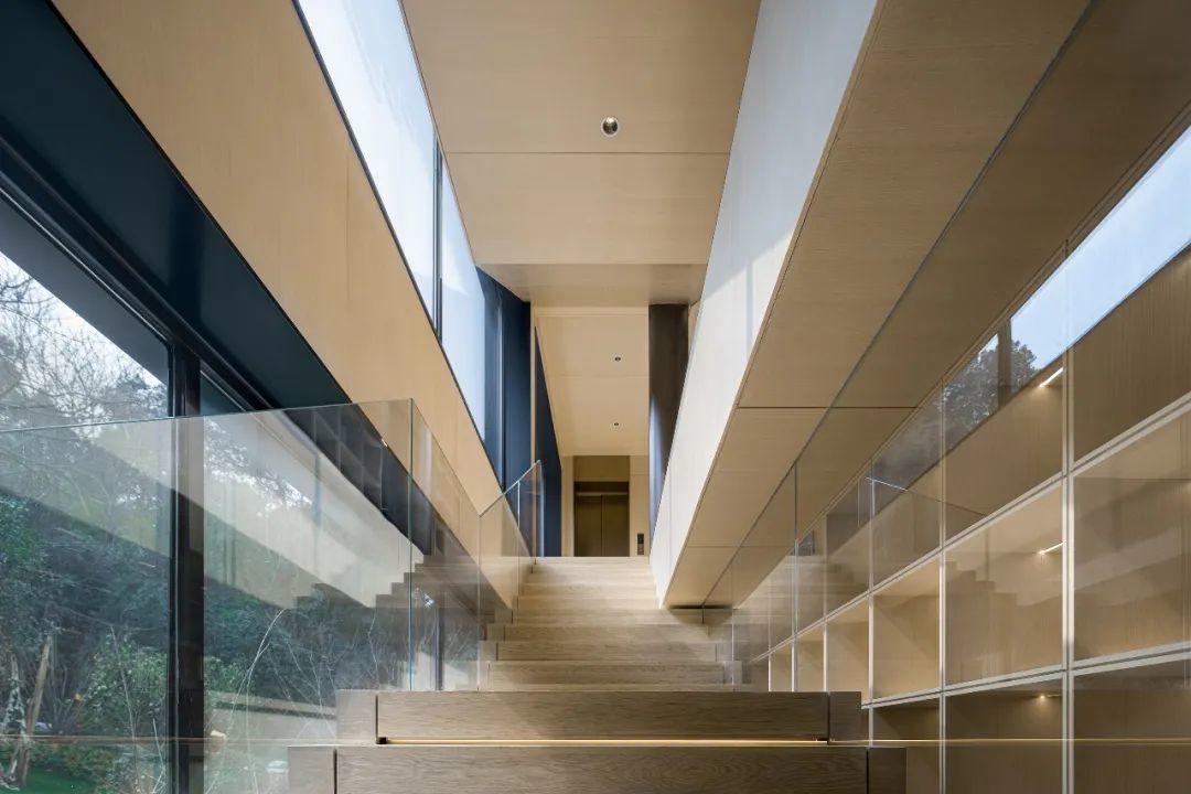 樓梯玻璃欄杆,紹興金昌商學院/零壹城市建築事務所