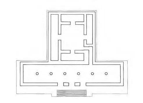 米特拉，墨西哥四個完全不同的空間等級。Mitla in MexicoFour very different hierarchies of space.