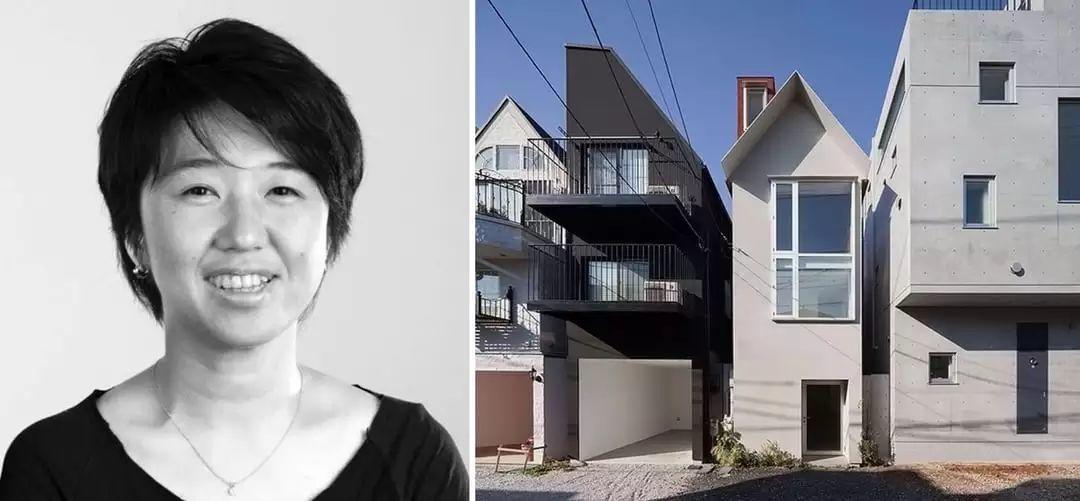 貝島桃代與圖右:Atelier Bow-Wow工作室設計的東京錯層式住宅