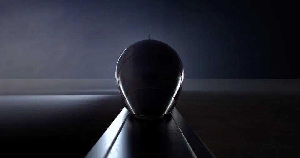 ZHA與Hyperloop Italia合作設計的乘客艙© HyperloopTT