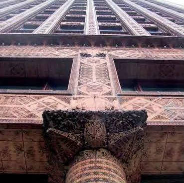 赤陶塗層，路易斯·沙利文，水牛城，美國 ©Archive Olgiati；Terracotta coating, Louis H. Sullivan. Buffalo, USA