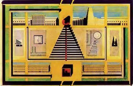 聖卡塔爾多公墓，阿爾多·羅西，義大利，摩德納，1981  ©DARC； 首層平面圖。絕妙的建造。｜San Cataldo Cemetery, Aldo Rossi. Modena, Italy, 1981；Ground plan. Fantastic construction. 