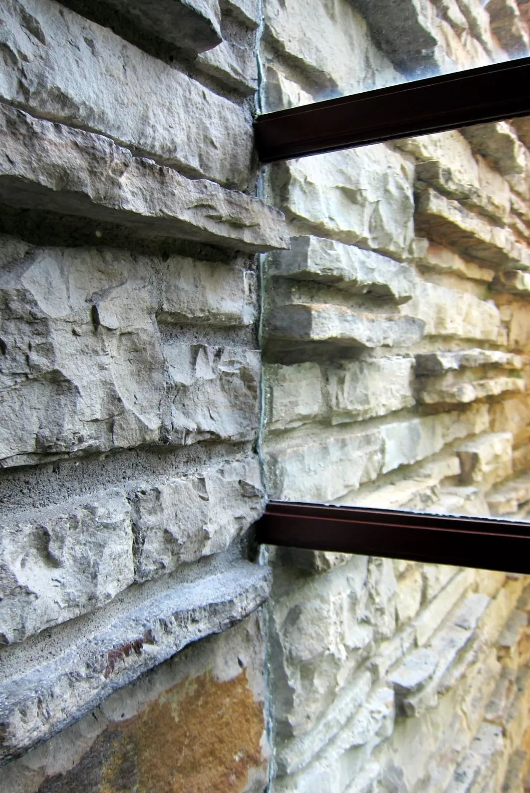 落山山莊構造細部 落水山莊Fallingwater/Frank Lloyd Wright
