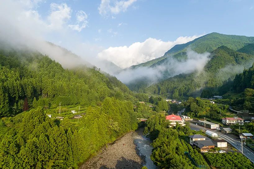 德島縣那賀町木頭村地區,自然景觀資源豐富