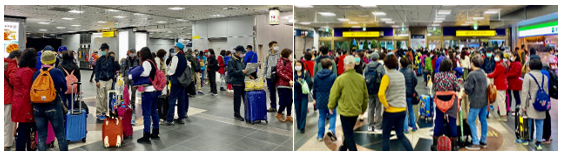 因疫情解封后反而造成國旅大爆滿,造成另一波防疫風險與對觀光環境之高負荷,值得省思。郭瓊瑩攝