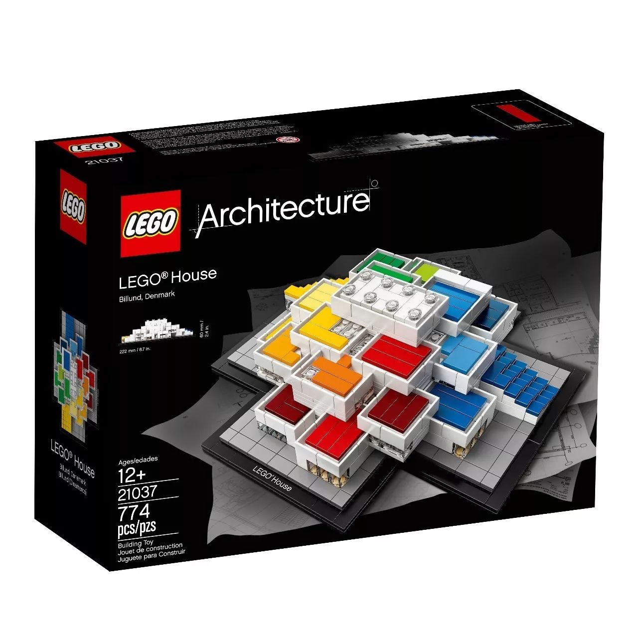 774塊樂高積木,從架構到顏色還原了真實的樂高之家(LEGO House)的限量款紀念款套裝