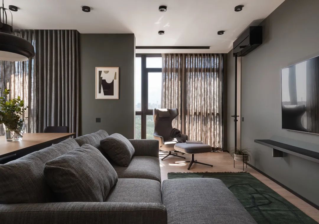 烏克蘭基輔頂樓公寓室內設計 Ukraine Kiev Apartment interior design／Yuriy Zimenko／Mecanoo