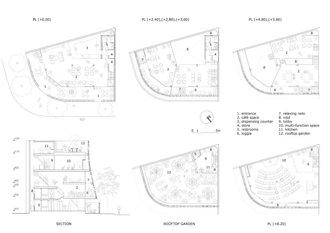 河內Ngói磚殼社區中心/H&P Architects