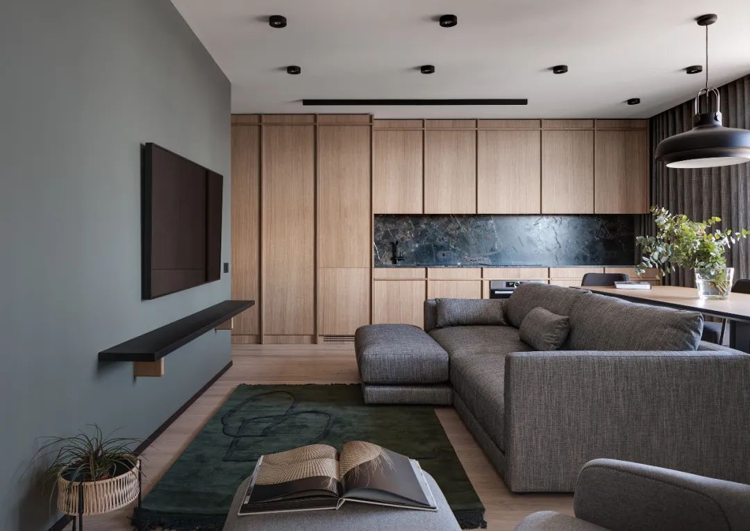 烏克蘭基輔頂樓公寓室內設計 Ukraine Kiev Apartment interior design／Yuriy Zimenko／Mecanoo