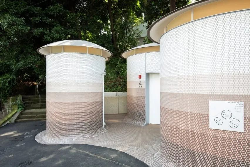 東京公共廁所「三朵蘑菇」Tokyo Public Toilet/Toyo Ito伊東豐雄