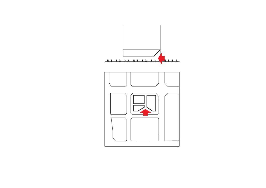 形體生成 diagram 深圳民生金融大廈/築博設計