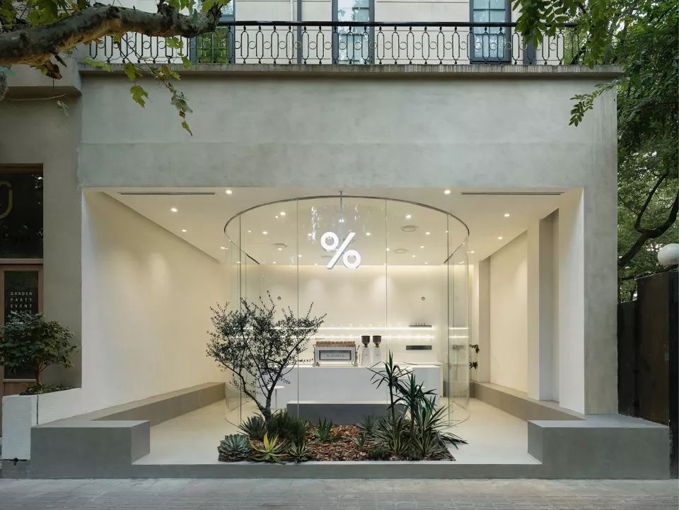 %Arabica上海建國西路店/青山周平 B.L.U.E.建築設計事務所