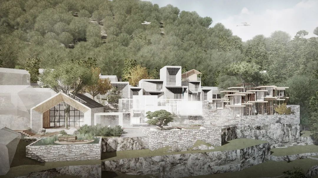再現中國水墨畫,桐廬山澗房/來建築設計工作室