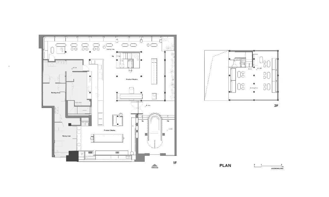 成都好利來1992概念店餐廳室內設計／Some Thoughts 空間設計工作室
