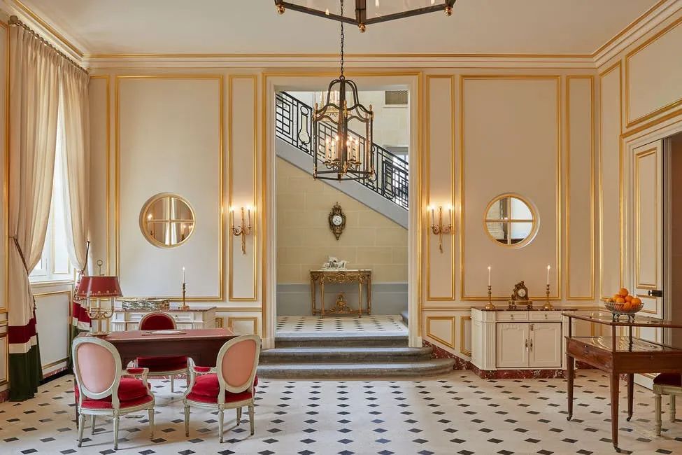 Hotel de luxe Airelles Château de Versailles, Le Grand Contrôle 凡爾賽宮酒店飯店室內設計／Christophe Tollemer