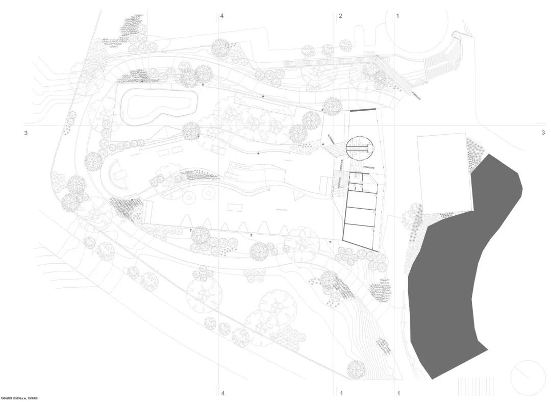 平面圖©Elias Group 墨西哥 Mexico La Duna滑板公園／Elias Group