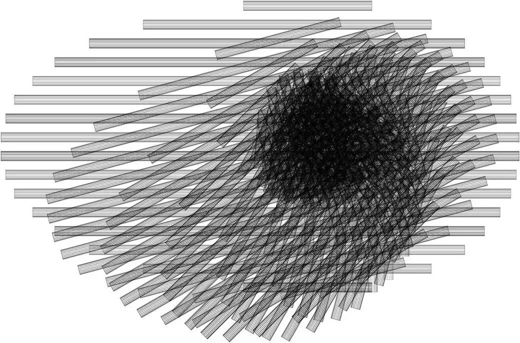 平面圖 英國裝置藝術鳴鈴之樹Singing Ringing Tree／Tonkin Liu