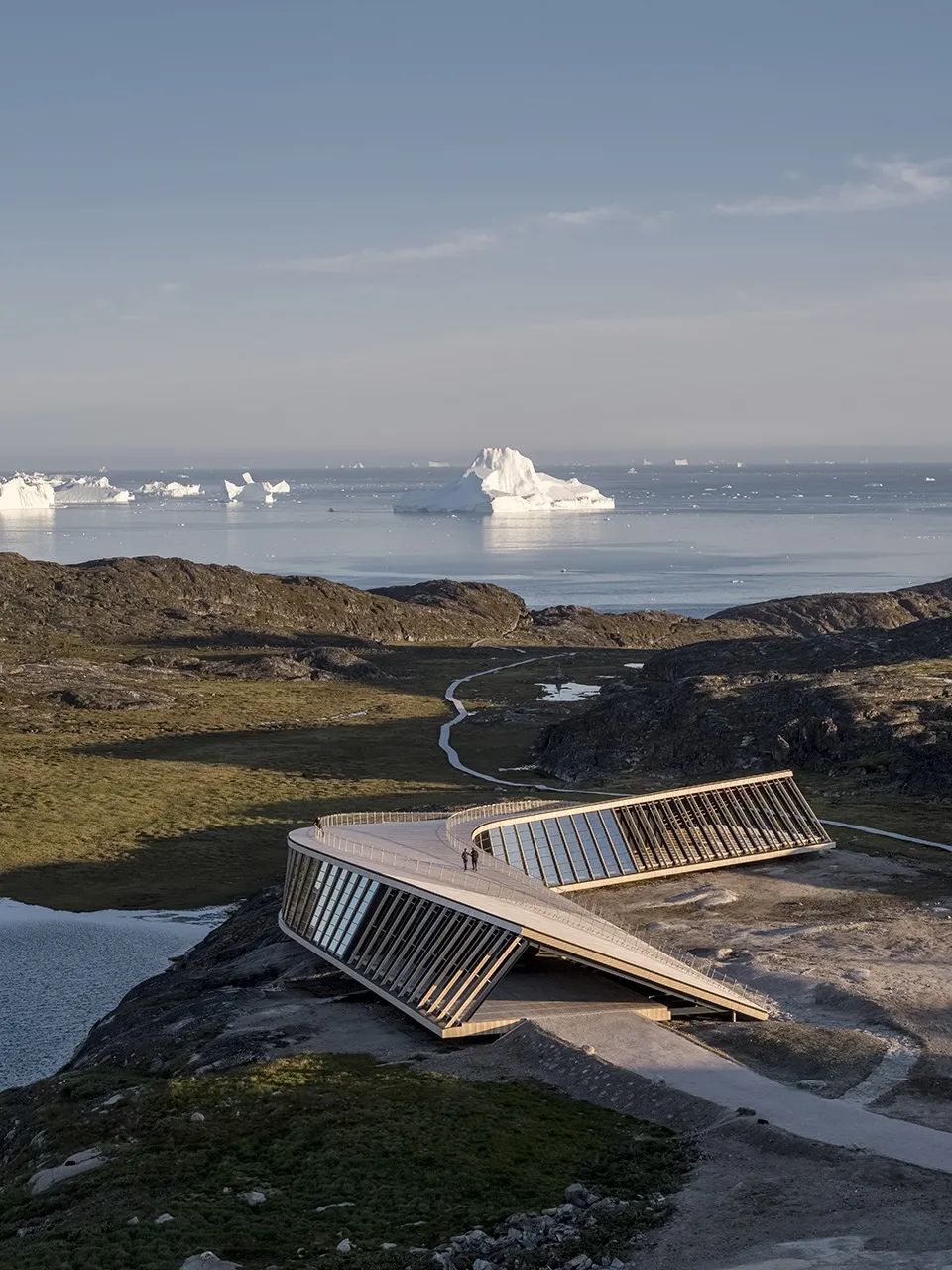 格陵蘭冰峽灣中心Greenland Ilulissat Icefjord Centre／Dorte Mandrup