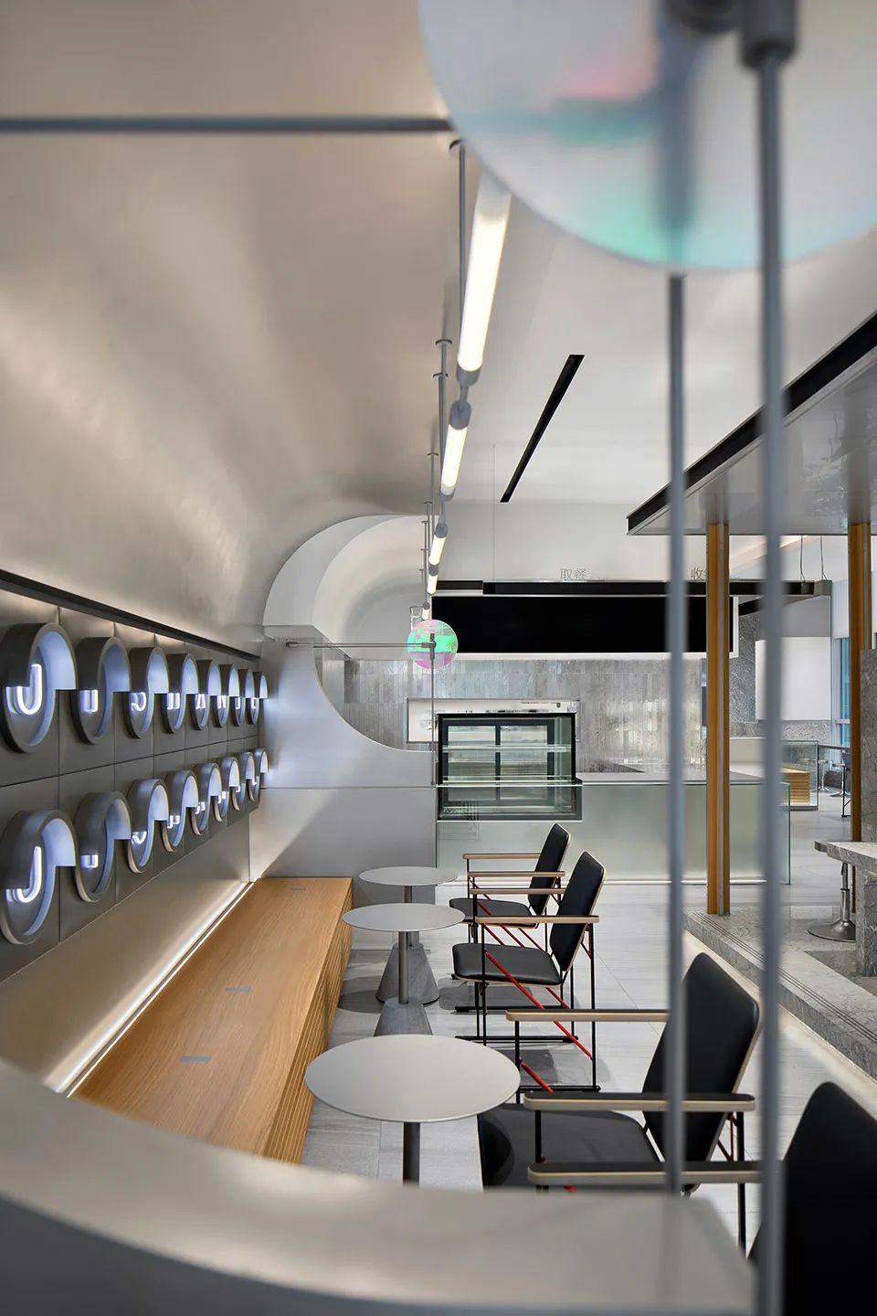 野萃山分子果汁·天安雲谷店 茶飲店飲料店室內設計／尚希設計HOPE DESIGN