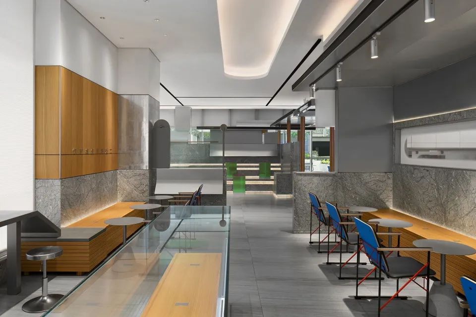 野萃山分子果汁·天安雲谷店 茶飲店飲料店室內設計／尚希設計HOPE DESIGN