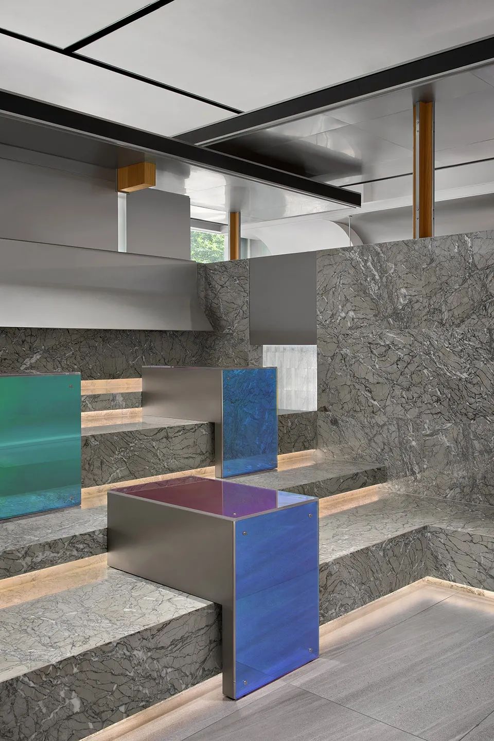 野萃山分子果汁·天安雲谷店 茶飲店飲料店室內設計／尚希設計HOPE DESIGN