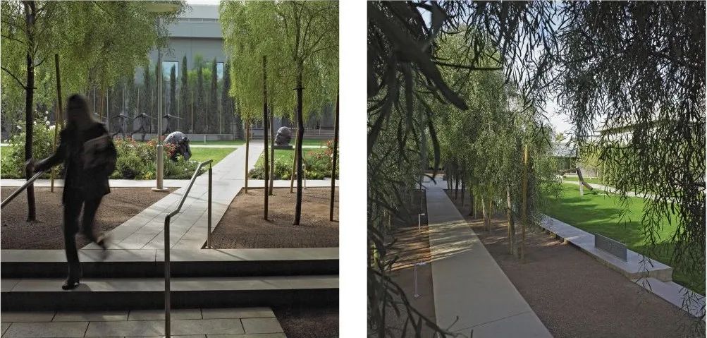 Phoenix Art Museum鳳凰城美術館景觀設計   地點：美國鳳凰城  設計建造期間：2004-2006  合作方：Tod Williams Billie Tsien Architects