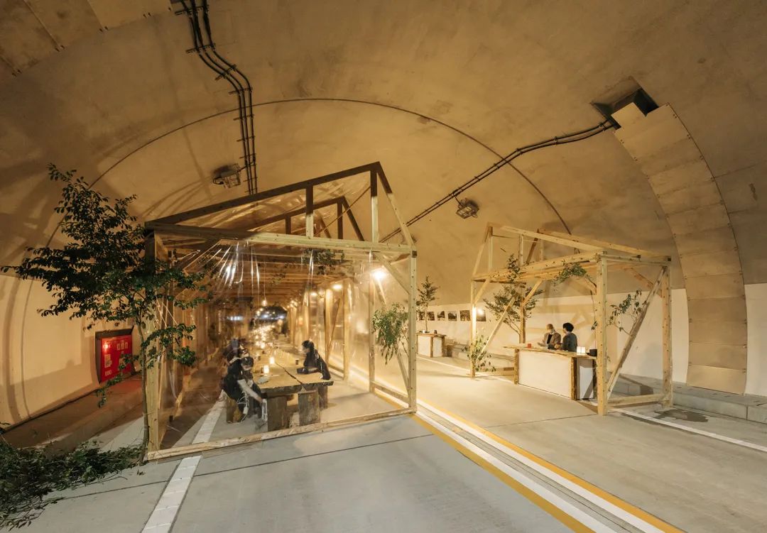 日本大分縣耶馬溪トンネルホテル（耶馬溪隧道酒店）Yabakei Tunnel Hotel／佐野文彥工作室