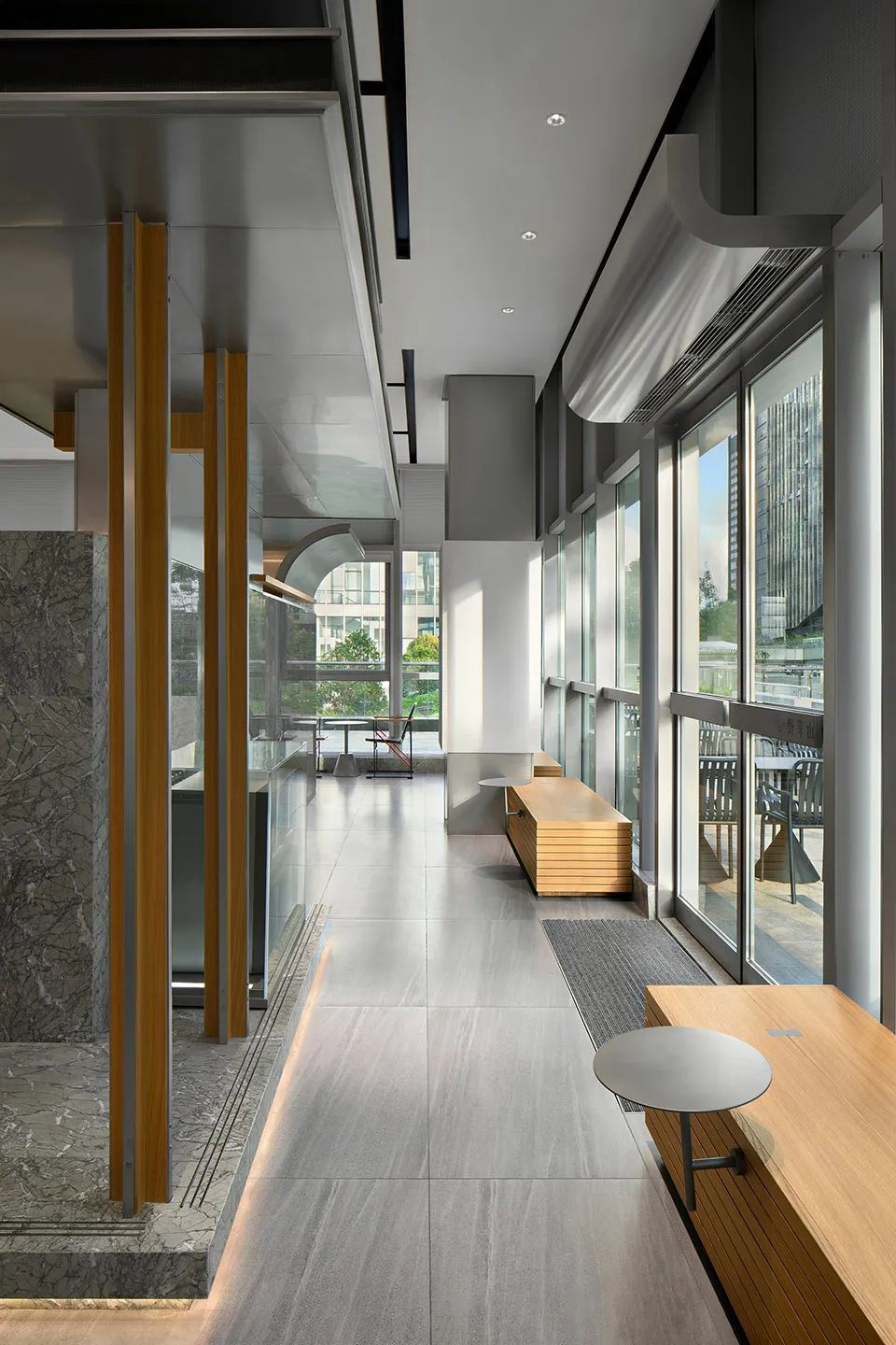 野萃山分子果汁·天安雲谷店 茶飲店飲料店室內設計／尚希設計HOPE DESIGN