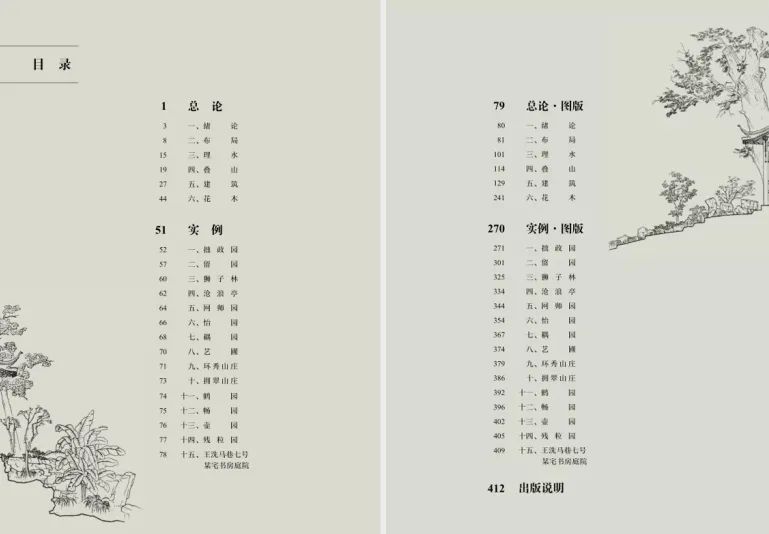 《蘇州古典園林》目錄