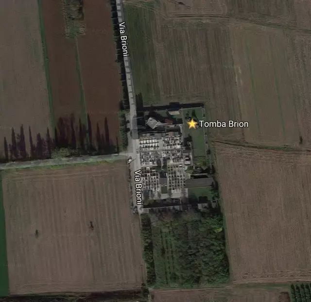 布里昂家族墓園鳥瞰圖 Tomba Brion 布里昂家族墓園 Brion-Vega Cemetery／Carlo Scarpa