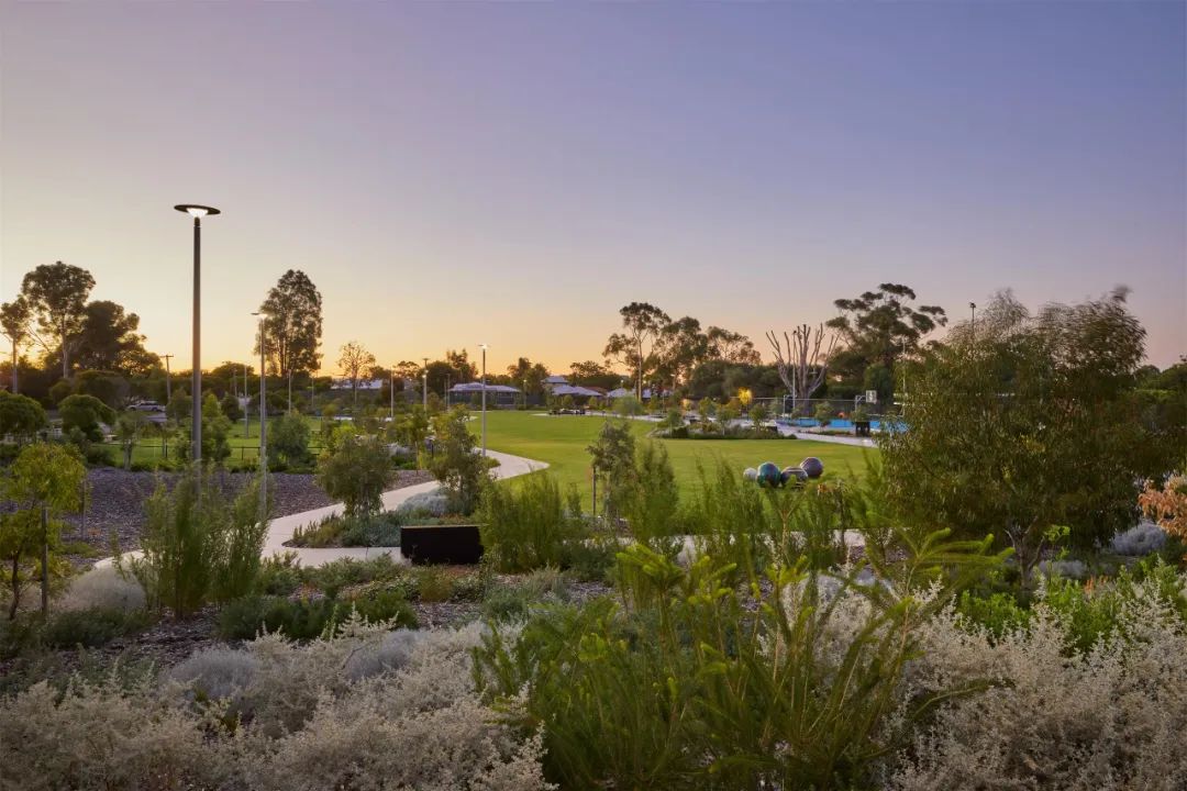 澳州伯斯社區公園景觀建築設計 Australia Perth Landscape Architecture Design Lathlain Park Community Zones/ REALMstudios + Urbis