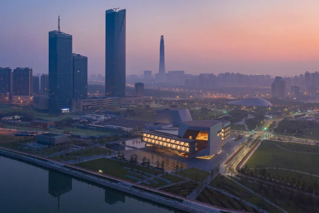 天津茱莉亞學院新校園 aerial view campus 天津茱莉亞音樂學院Tianjin Juilliard／Diller Scofidio + Renfro