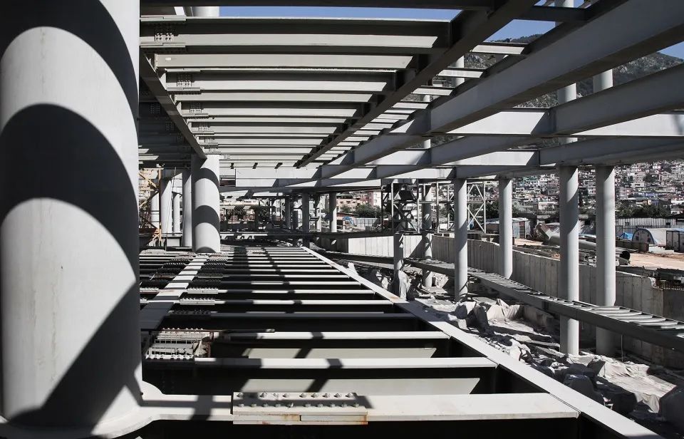 施工相片:鋼結構施工 steel structure 土耳其安塔基亞博物館酒店The Museum Hotel Antakya/Emre Arolat Architecture